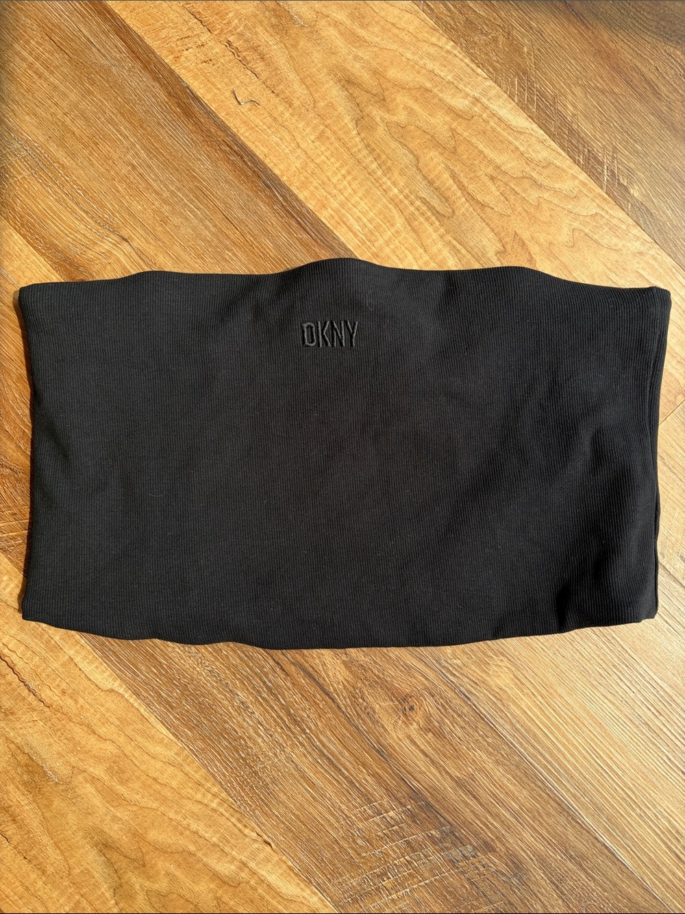 DKNY Black womens Bandeau top